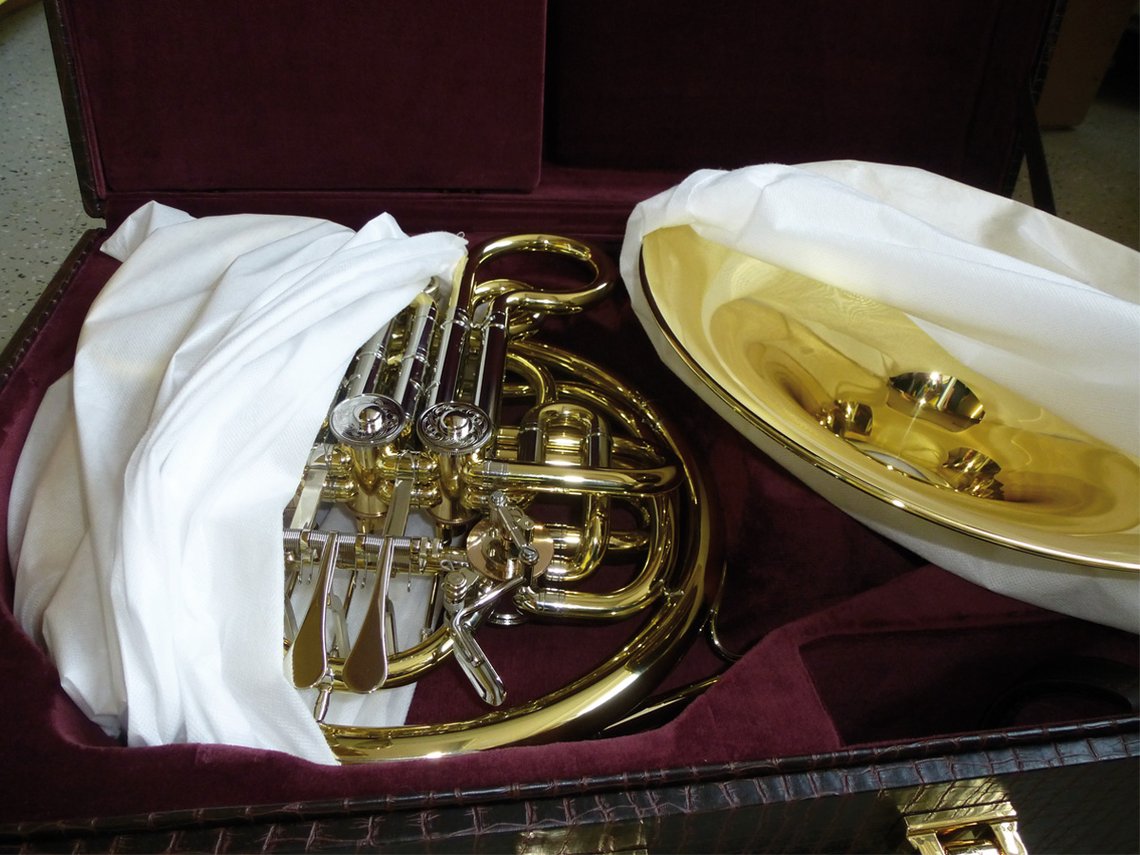 Musical Instruments with FleeceGuard Protective Packaging in a Case