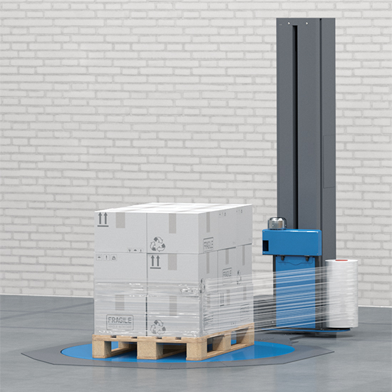 Pallet securing with stretch machine – advice and ROI calculation