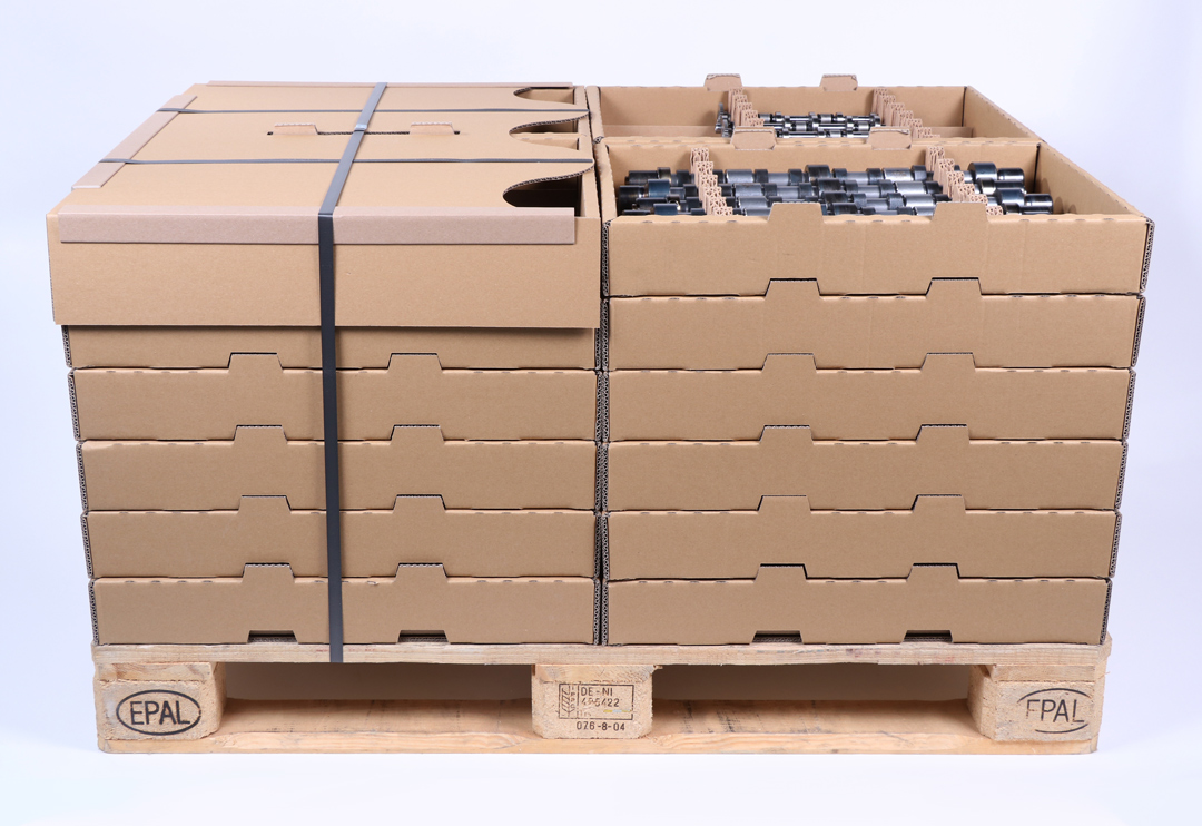 Alternative packaging for camshafts